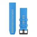 Produktbild: Garmin - Quickfit 26 Watch Band - Uhrenarmband - Silikon - Farbe: Cyan Blue