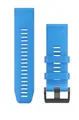 Produktbild: Garmin QuickFit 26-Uhrenarmbänder Cyan Blue Silicone