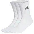 Produktbild: adidas Socken Cushioned Crew, weiß, 3 Paar, Midi Socken, Baumwolle, Größe 49 - 51