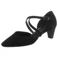 Produktbild: Gabor Spangenpumps, Abendschuh, Festtagsschuh, Trichterabsatz mit Stretcheinsatz schwarz 38,5 EU (5,5 UK)