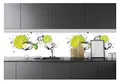 Produktbild: WallArena - Vlies Fototapete Limetten 250x60 cm - Fototapeten - Tapeten - für Wohnzimmer Schlafzimmer - Vliestapete Wandtapete Tapete 3D Effekt- inkl. Kleister - Küche