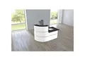 Produktbild: Kerkmann Empfangstisch Anthrazit;Weiß 1.800 x 950 x 1.100 mm