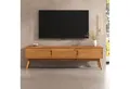 Produktbild: IDIMEX Lowboard TIVOLI, TV Lowboard aus Massivholz mit 3 Türen Eiche Finish