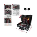 Produktbild: 1/4 Zoll+1/2 Zoll Universal-Werkzeug-Satz, 130-tlg KS TOOLS 911.0630
