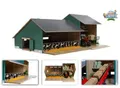 Produktbild: Van Manen Kids Globe Farming Kuhstall mit Werkstatt aus Holz Maßstab 1:32 61020