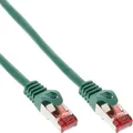 Produktbild: InLine Patchkabel - S/FTP (PiMf) - Cat.6 - 250MHz - PVC - Kupfer - grün - 1,5m