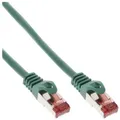 Produktbild: INLINE Patchkabel, S/FTP (PiMf), Cat,6, 250MHz, PVC, Kupfer, grün, 1,5m