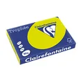 Produktbild: Clairefontaine 2882C - Ries Druckerpapier / Kopierpapier Trophee, intensive Farben, DIN A3, 80g, 500 Blatt, Neon Grün, 1 Ries