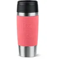 Produktbild: Emsa Isolierbecher Travel Mug N2020900, 360 ml, hält 4h warm, Edelstahl doppelwandig, koralle