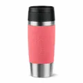 Produktbild: Emsa Isolierbecher Travel Mug Classic, To-Go-Becher, Edelstahl, Koralle, 360 ml