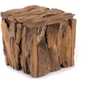 Produktbild: Design Delights Hocker, Braun, Holz, 30x30x30 cm, Wohnzimmer, Hocker, Sitzhocker