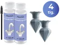 Produktbild: Maximex Reinigungs-Set Entkalkungsgel und Diamond Clean Silikon-Entkalker, für Wasserhähne, Armaturen, Glaskeramikfelder, je 125 ml, Zitrusduft