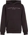 Produktbild: Tommy Hilfiger Kinder Unisex Hoodie Essential mit Kapuze, Schwarz (Black), 5 Jahre