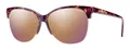 Produktbild: Smith Rebel WJ9/FN 58mm Damen Designer Sonnenbrille IN Lila Rot Marmor