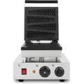 Produktbild: Waffeleisen Am Stiel, 4 Waffeln Gleichzeitig, 80 Stück Pro Stunde, Regelbar 0°-300°c, Teflonbeschichtet, Waffel Gusseisen Mit Edelstahlgehäuse, Waffle Maker 1800 Watt, Timerfunktion, Kaltgriff - Vertes