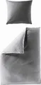 Produktbild: Bierbaum Renforce Bettwäsche Set 3297-11 stein 135 x 200 cm Baumwolle