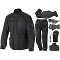 Produktbild: Motorradkombi NERVE Gr. L, schwarz, Overalls, Damen, L, N-Gr, Obermaterial: 100% Polyester. Innenseite: 100% Polyester