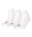 Produktbild: PUMA Plain 3P Quarter Socke, Weiß (White), 47-49