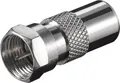 Produktbild: Adapter:F-Stecker>Koaxial-Stecker; WE 1172 (WE 3004 A)(F-plug>coaxial plug)