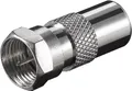Produktbild: F-Stecker - KOAX Stecker SAT TV Kabel Adapter Verbinder Antennen IEC HD digital