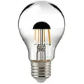Produktbild: SIGOR LED Filament-Kopfspiegellampe A60 Silber, E27, 8,5W 2700K 900lm, dimmbar SIG-6135901