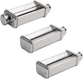 Produktbild: Kenwood MAX980ME Edelstahl Pasta-Walze--Set 3-Teilig OVP BESCHÄDIGT B-WARE