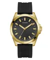 Produktbild: Guess Herren Armbanduhr Champ 44 mm schwarz, gold GW0639G2