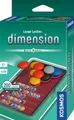 Produktbild: KOSMOS 683306 Dimension - Brain Games, Geschicklichkeitsspiel, Solo-Spiel ab 8 Jahren, Gehirn-Jogging mit 200 Aufgaben, praktisch für unterwegs, Braint Teaser für Knobel-Fans