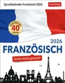 Produktbild: Französisch Sprachkalender 2026 - Französisch lernen leicht gemacht - Tages
