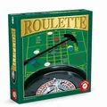 Produktbild: Casino Roulette Durchmesser 27 cm mit Tischmatte und Spielmarken Piatnik 6387