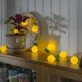 Produktbild: Konstsmide Weihnachtsbeleuchtung LED Dekolichterkette Ananas mit 6h Timer