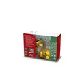 Produktbild: Konstsmide LED Dekolichterkette, Ananas, mit 6h Timer, 10 warm weiße Dioden, batteriebetrieben, Innen, transparentes Kabel - 3126-383