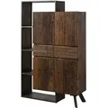 Produktbild: Schrank Akazie / Altholz 118x40x183 braun lackiert sevilla 01