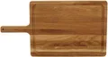 Produktbild: Hofmeister Schneidebrett 42 x 22 mit Griff Küchenbrett Schneidunterlage Holzbrett, Eichenholz