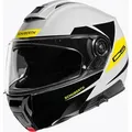 Produktbild: Schuberth Motorradhelm C5 Eclipse Klapphelm, vorbereitet für Kommunikationssystem,Notfallsystem-Polsterung (EQ gelb XL (61)