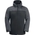 Produktbild: Jack Wolfskin Taubenberg 3In1 Jkt M Phantom Phantom Xl - Grau/Schwarz - 182