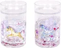 Produktbild: CS Glitzerbecher Einhorn Paradies Zahnputz Becher