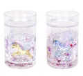 Produktbild: BECHER GLITZERBECHER MIT SCHWIMMELEMENTEN EINHORN PARADIES DIE SPIEGELBURG NEU