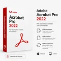 Produktbild: Adobe Acrobat Pro 2022 | PDF-Editor | Lebenslange Nutzung | 1 Gerät | Windows