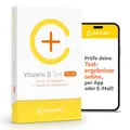 Produktbild: CERASCREEN Vitamin D PLUS Test Kit | FULL Profile | Spiegel messen und Bedarf erkennen | Testkit für zu Hause | Zertifiziertes Labor | Konkrete Handlungsempfehlungen und Gesundheitsinformationen