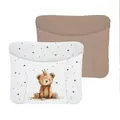 Produktbild: Ceba Baby® weiche Wickelauflage 75x72 cm - Doppelseitige Baby Wickelunterlage - Wickeltischauflage für Junge und Mädchen - Wasserdicht, abwaschbar - OEKO-TEX - Made in EU - Prinz Bär