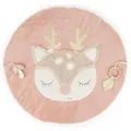 Produktbild: Bieco Krabbeldecke Reh | Babydecke Reh Ella | Baby Krabbeldecke rund gepolstert für Spielbogen Baby | Krabbeldecke für Baby Krabbeldecke gepolstert für Spielebogen Babies Holz Babydecke Boden