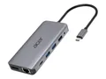 Produktbild: Acer 12-In-1 Type-C Adapter Dockingstation USB-C 2 x HDMI DP GigE