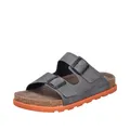 Produktbild: Rieker Herren 21190 Pantolette, grau 40, 45 EU