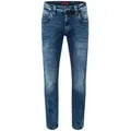 Produktbild: TIMEZONE Slim-fit-Jeans Slim Fit Jeans Stretch Denim Stone Wash (1-tlg) Slim EduardoTZ blau 34