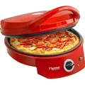 Produktbild: Bestron elektrischer Pizzaofen, Pizza Maker bis 230°C, mit Ober-/Unterhitze, für selbstgemachte oder Tiefkühl-Pizza, Flammkuchen, Quiche oder Wr...