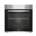 Produktbild: Beko BBIE12000X b100 Einbaubackofen, 66 l Volumen des Garraums, Multifunktionsofen mit 5 Heizarten, AeroPerfect, SteamShine+ Reinigung, Halogenbeleuchtung, SteamShine, Edelstahl