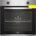 Produktbild: Beko Einbau-Backofen 60cm Edelstahl A Umluft Grill SteamShine 66l