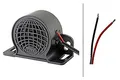 Produktbild: HELLA Rückfahrwarner BM10 - 110dB(A) - Starkton - Gehäusefarbe: schwarz - geschraubt - Kabel: 200mm - Stecker: offene Kabelenden - Menge: 1 - 3SL 009 148-151