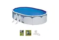 Produktbild: Gre Ovalpool FIDJI mit seitlichen Stützen inkl. Zubehör (Set, 4-tlg), Höhe: 120 cm, in versch. Größen